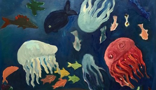 Kunstvolle Impressionen im Raum der Schulsozialarbeit