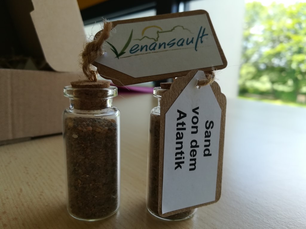 Dankeschön und Freundschaftspflege: Sand aus Venansault Dankeschön und Freundschaftspflege: Sand aus Venansault