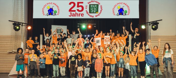 Große Party zum 25-jährigen Jubiläum des Fördervereins der Härtenschule Mähringen