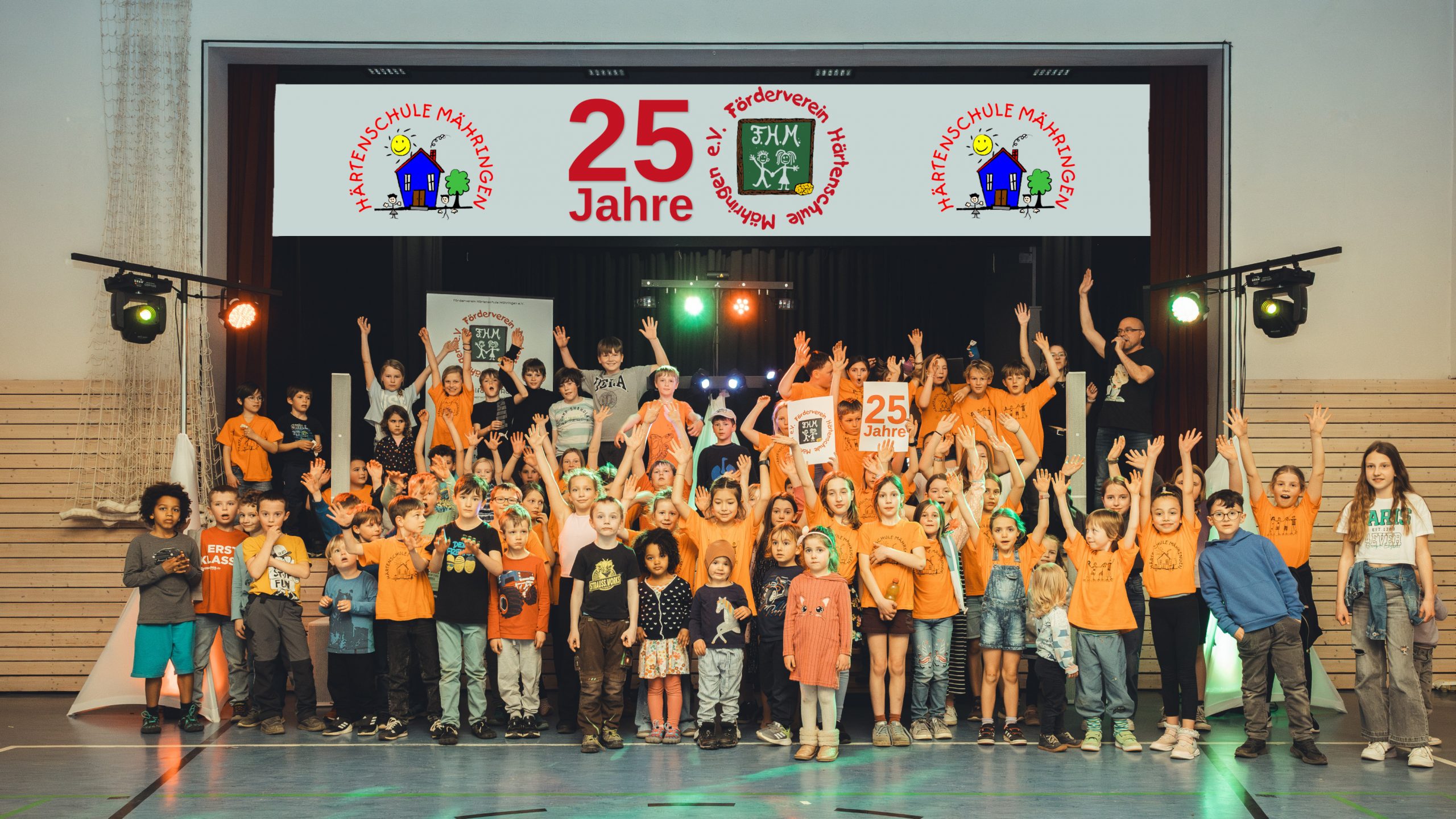 Große Party zum 25-jährigen Jubiläum des Fördervereins der Härtenschule Mähringen